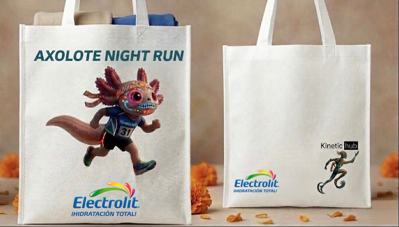 Kit oficial Axolote Night Run